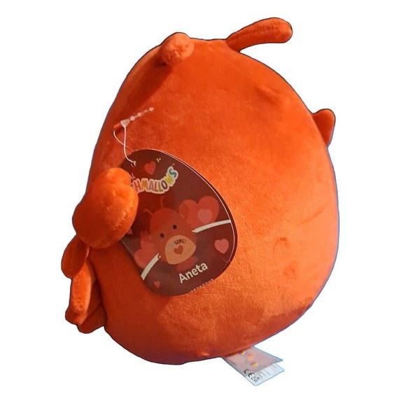 Squishmallows 8" Aneta Lobster Valentines Day Kellytoy Plush NWT - Picture 3 of 4